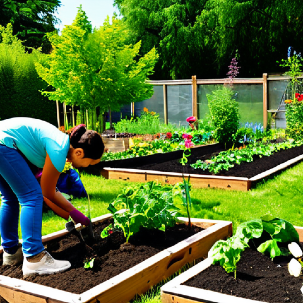 **

"A group of diverse neighbors working together in a vibrant community garden, fully clothed in appropriate gardening attire, planting vegetables and flowers, safe for work, perfect anatomy, correct proportions, family-friendly, professional photography, sunny day, lush greenery, well-formed hands, proper finger count, natural body proportions, modest clothing, high quality."

**